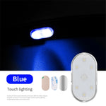1 PC Multi Color Car Light Wireless LED Touch Light Roof Light Sensor Read Lamp Mini USB detail view