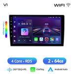 Junsun Android 15 Car Multimedia Player Touch Screen Head Unit Stereo Radio for Toyota close-up view