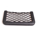 1Pcs Universal Car Organizer Mesh Storage Bag Net Pocket Mobile Phone Holder Auto Access detail view