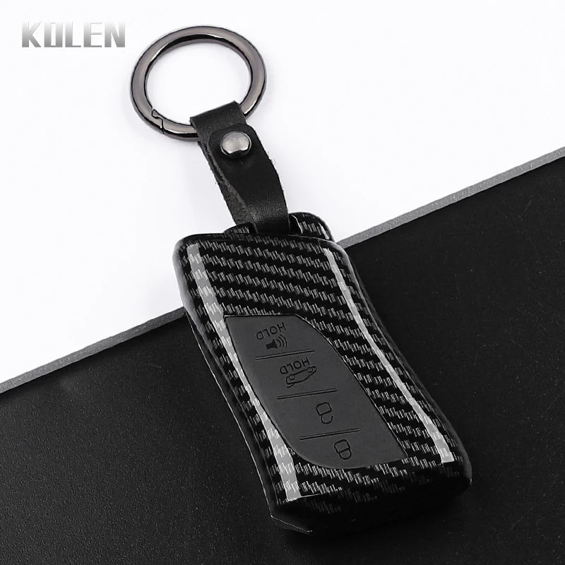 ABS Carbon Fiber Style Car Key Case Cover For Lexus NX ES UX US RC LX GX IS RX 200 250h 350h LS 450h 260h 300h UX200