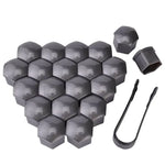 17mm/19mm/21mm 20Pcs Car Wheel Nut Caps Protection Covers Caps Auto Hub Screw Cover additional angle