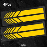 Classic JDM Reflective Stripes Vinyl Decal Kit | 4pcs Self-Adhesive Car Body Stickers lifestyle view