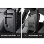 TESY For Tesla Model YL Y Juniper Launch Model 3 Highland Armrest Hidden Magnetic Stor close-up view