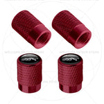 For Ford Puma Cougar Emblem MK3 MK5 MK6 MK4 ST Line 4Pcs Aluminum Car Tire Valve Caps lifestyle view