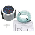 2"52mm Smoke Len PSI/BAR Turbo Boost Gauge Meter Water/Oil Temp Meter Tachometer Vacuum VOLT Oil Pressure for Gasoline Car 12V