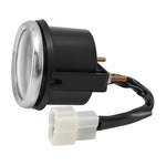 DC 12V 24V 52mm Car Voltage Gauge | LED Digital Voltmeter with Hour Meter detail view