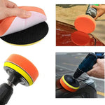 Car Polishing Pad Set | Soft Wool Waxing Discs for Scratch Removal - 3/4/5 Inch lifestyle view