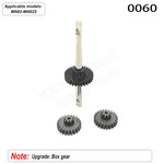 MN Series 82 82S Off-road Vehicle Parts - Metal Upgrade Accessories: Front and Rear Axles, Transmission Shaft, Tie Rods, Frame