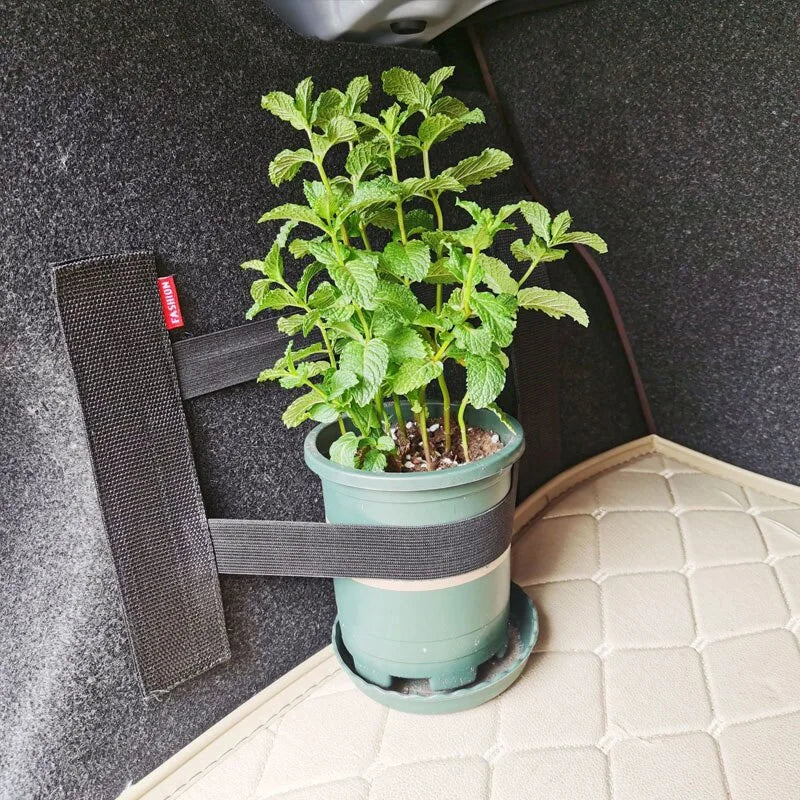Car Trunk Elastic Mesh Storage Net Seat Back Organizer close-up view