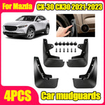 For Mazda CX-30 CX30 2021 2022 2023 4PCS Wheel Mudflaps Mazda Front Rear Mudguards Splash Guards Fen