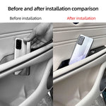 Car Organizer For Voyah FREE 2021 2022 2023 ABS Door Handle Storage Box Container Hol alternate view