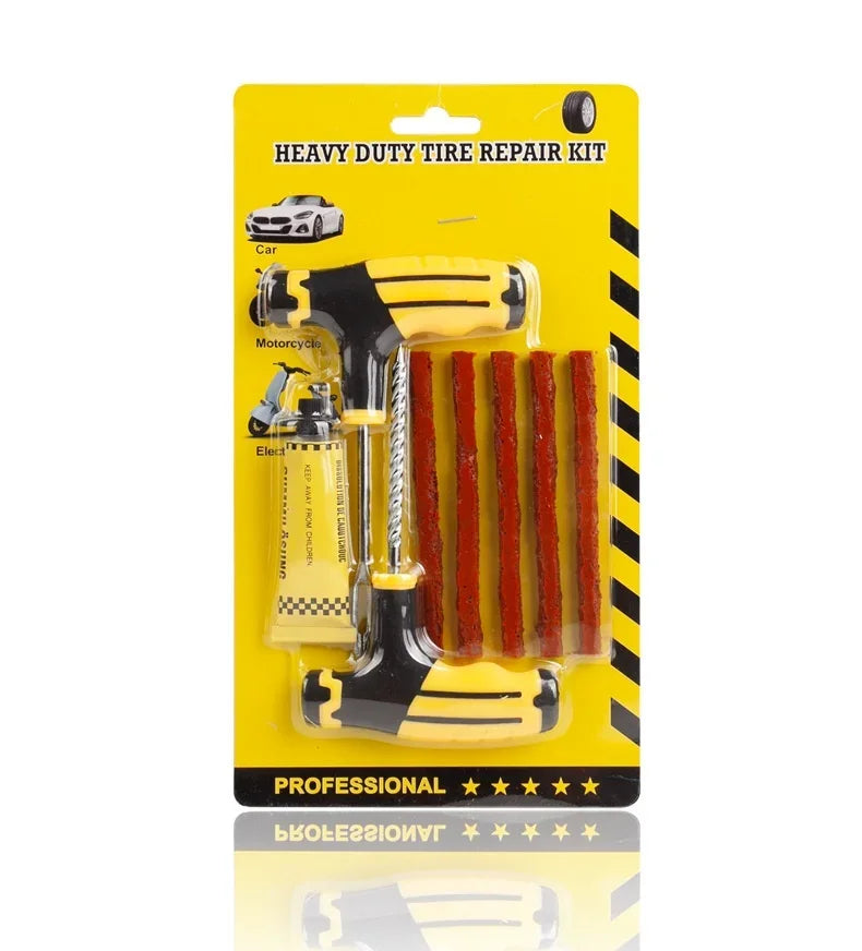 Car Tire Repair Kit Puncture Plug Tools Tyre Puncture Emergency for Tire Strips Stirring detail view