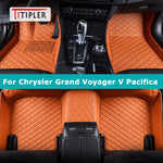 TITIPLER Custom Car Floor Mats For Chrysler Grand Voyager Pacifica 2007-2023 Auto Carpets Foot Coche Accessorie