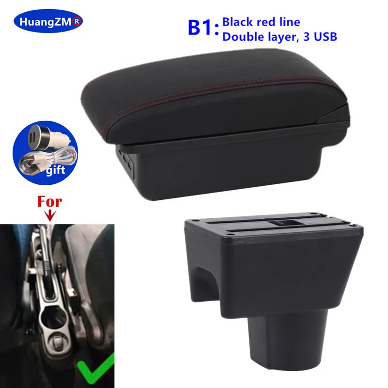 For Renault Duster Armrest For Nissan Terrano 3 Dacia Duster Oroc Car Armrest Box 201 alternate view