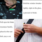 Mini Car Safety Hammer to Break Glass alternate view