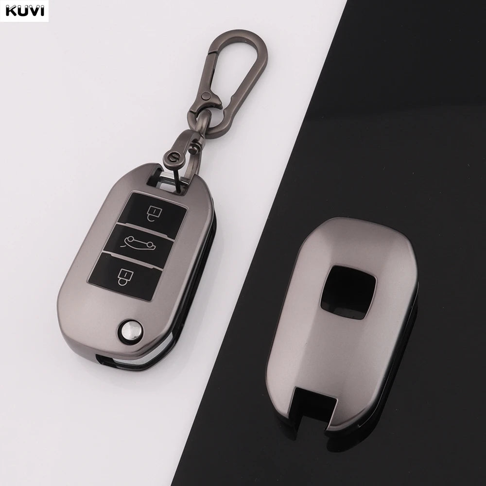 New TPU Car Flip Key Case Cover Shell For Peugeot 208 308 408 508 2008 3008 4008 5008 Fo detail view