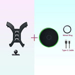 Car Phone Holder Base Special Mounts For Nissan Qashqai J10 2008 2009 2010 2011 2012-2015 15W Wireless Charging MagSafe Base