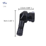 1Pc Metal Valve Elbow 90 Degree Angle Motorcycle Tire Valve Stem | Durable Aluminum A lifestyle view