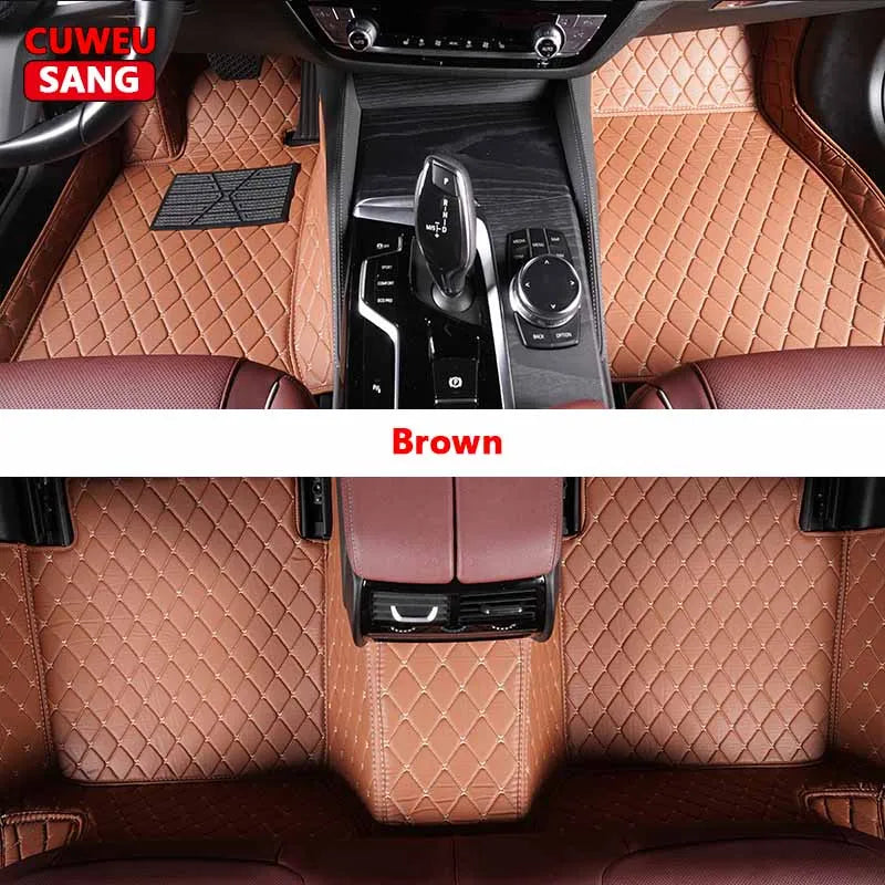 Custom Car Floor Mats For SUZUKI Jimny Swift Auto Carpets Foot Coche Accessories lifestyle view