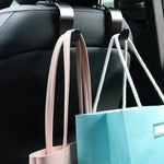 2/4/8 PCS Car Seat Back Hook Universal Car Single Hook Hanger Headrest Storage Hanger close-up view