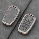 Leather Remote Key Chain Ring Case Cover Shell Protect For Toyota CHR Camry Corolla additional angle
