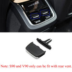 Dash Air Conditioning Vent Clips Sliders Front/Rear AC Vent Grille Outlet Tab Clip Repair Kit For Volvo XC90 V90 S90 2015-2024