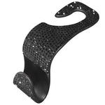 Rhinestone Car Seat Back Hook Bling Diamond Hanger Auto Back Universal Headrest Mount alternate view