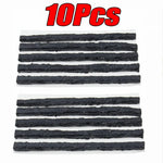 5-50Pcs Car Tire Repair Tool Kit with Rubber Strip Tubeless Tyre Puncture Studding Plug Motorcycle Truck Vacuum Tire Repair Tool