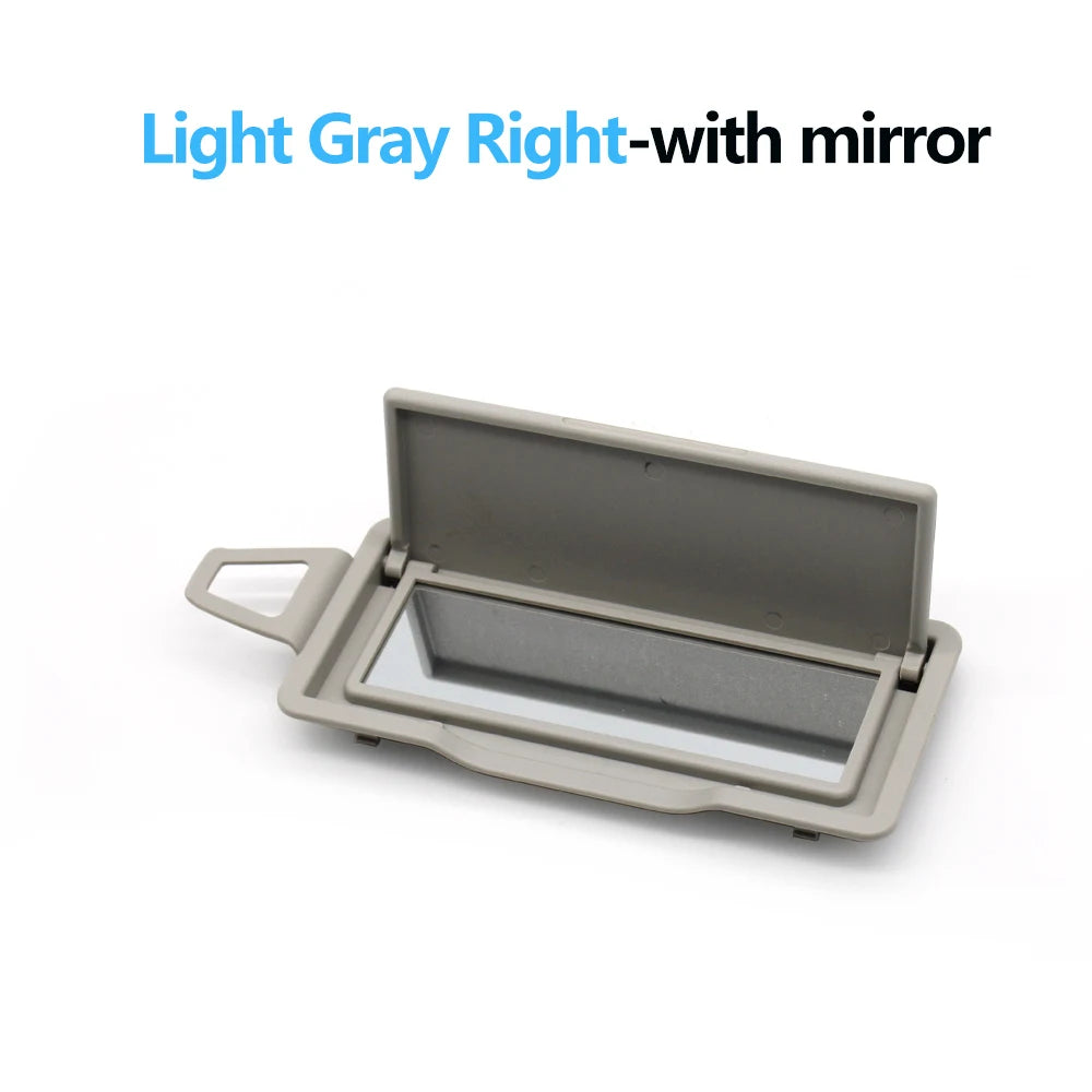 W204 X204 Car Front Sun Visor Mirror Makeup Sun Shade Cosmetic Mirror Cover For Mercedes BENZ C GLK C204 C200 C250 C260 GLK300