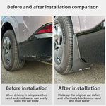 Xpeng G6 Mud Flaps (2023–2025) | Waterproof Splash Guards & Fender Mudguards detail view