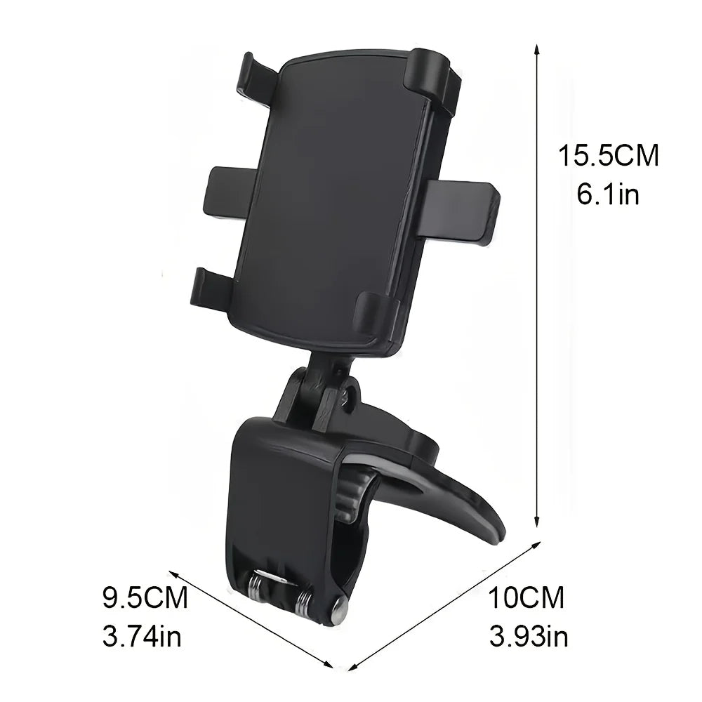 Car Phone Mount Dashboard | 360 Degree Universal Cell Phone Holder for Car detail view