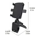 Car Phone Mount Dashboard | 360 Degree Universal Cell Phone Holder for Car detail view