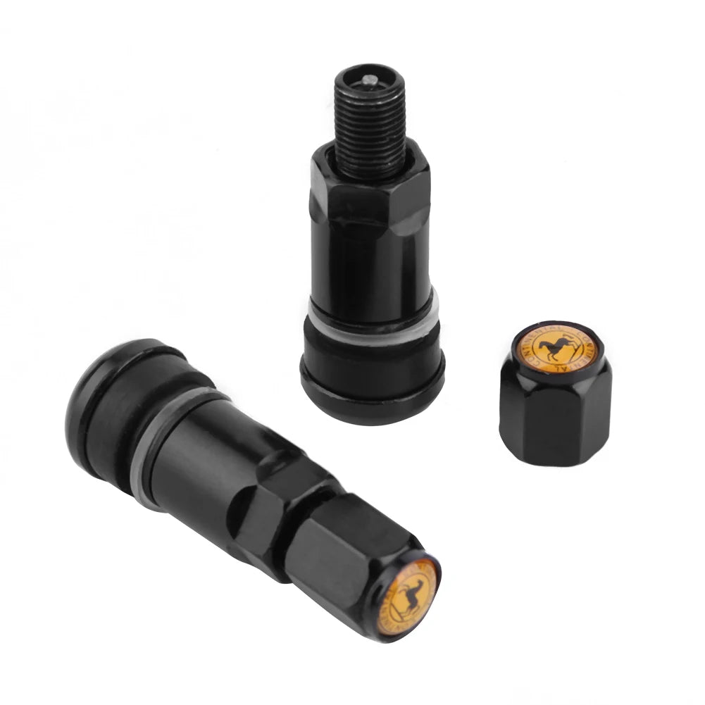 20/4PCS Car Tubeless Wheel Tyre Valve Stems | Universal Motorcycle Aluminum Alloy Tir lifestyle view