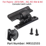 1Pcs Car Console Catch Latch MR532555 Armrest Box Cover Upper Latch Clip For Pajero 2000-2018 NM NP NS NT NW & NX