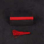 Steering Wheel Cover Black Suede Leather lifestyle view