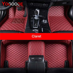 YOGOOGE Custom Car Floor Mats For Nissan Qashqai Auto Carpets Foot Coche Accessorie