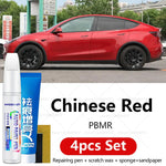 Car Paint Repair Pen For Tesla Model X Y S 3 | 4PCS Scratch Repair Kit lifestyle view