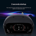 For BMW 1/2 Series X1/X2 Digital Cluster | 10 Inch LCD Dashboard Instrument close-up view