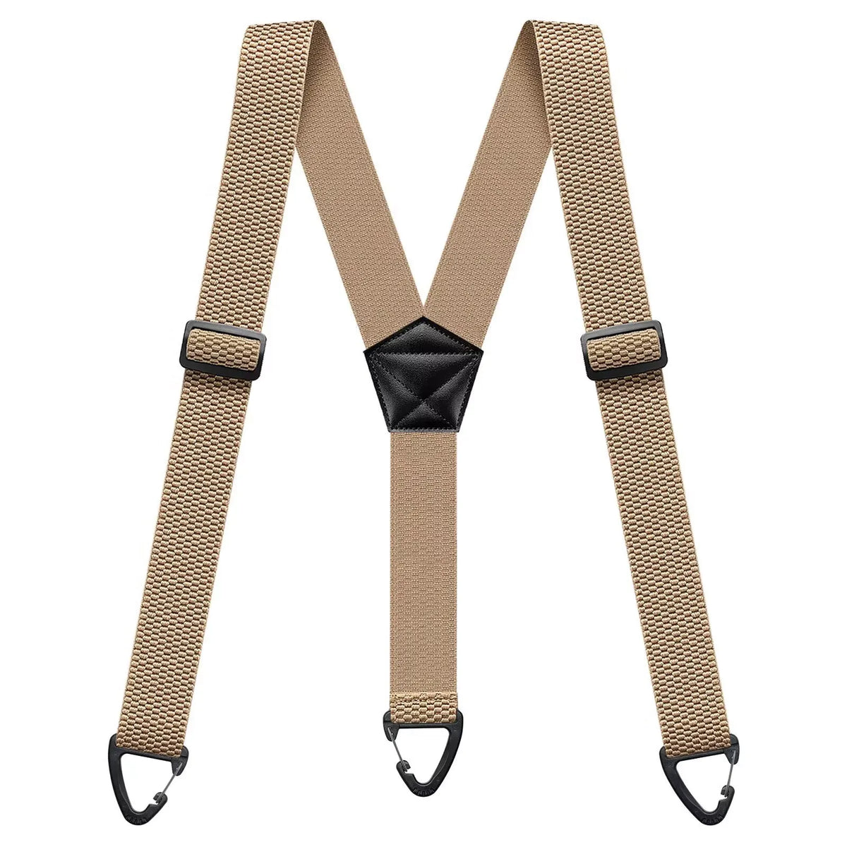 New Corn Grain Texture Suspenders Elastic Outdoor Suspenders with Buckle for Men Hiki alternate view