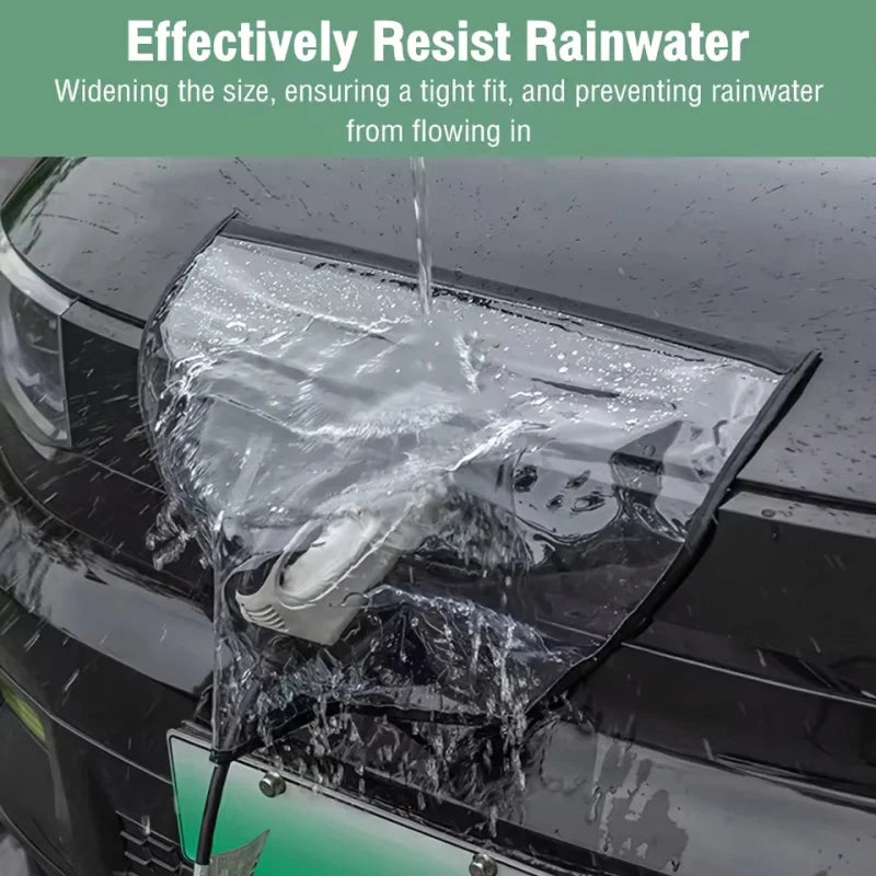 Universal EV Charging Port Cover | Waterproof Dustproof Weather Protection