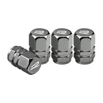4Pcs Metal Car Tire Valve Caps for VW Models | Dust-Proof Tire Stem Covers additional angle