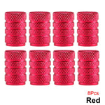 Aluminum Tire Valve Caps | Dustproof Universal Stem Covers for Cars, Bikes, Trucks, M lifestyle view