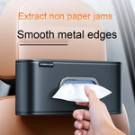 Vehicle-Mounted Car Tissue Box, 1 Pack, for Center Console