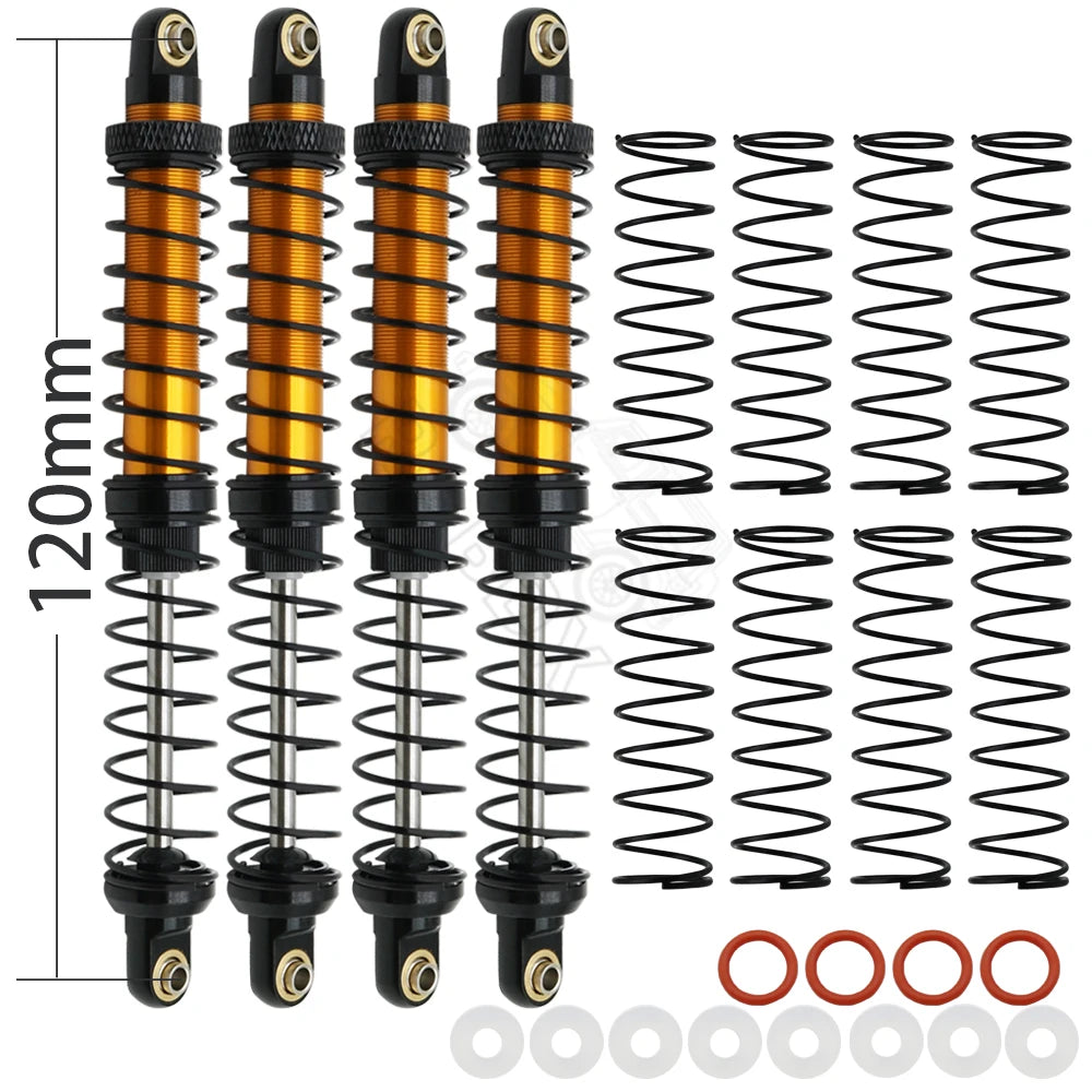 Metal Shock Absorber Oil Damper for 1/10 RC Crawler AXI03007 SCX10 RBX10 D90 TRX4 lifestyle view