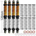 Metal Shock Absorber Oil Damper for 1/10 RC Crawler AXI03007 SCX10 TRX4 D90 close-up view