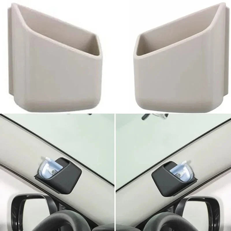 Car Storage Box Organizer Card Holder, Poly Canvas