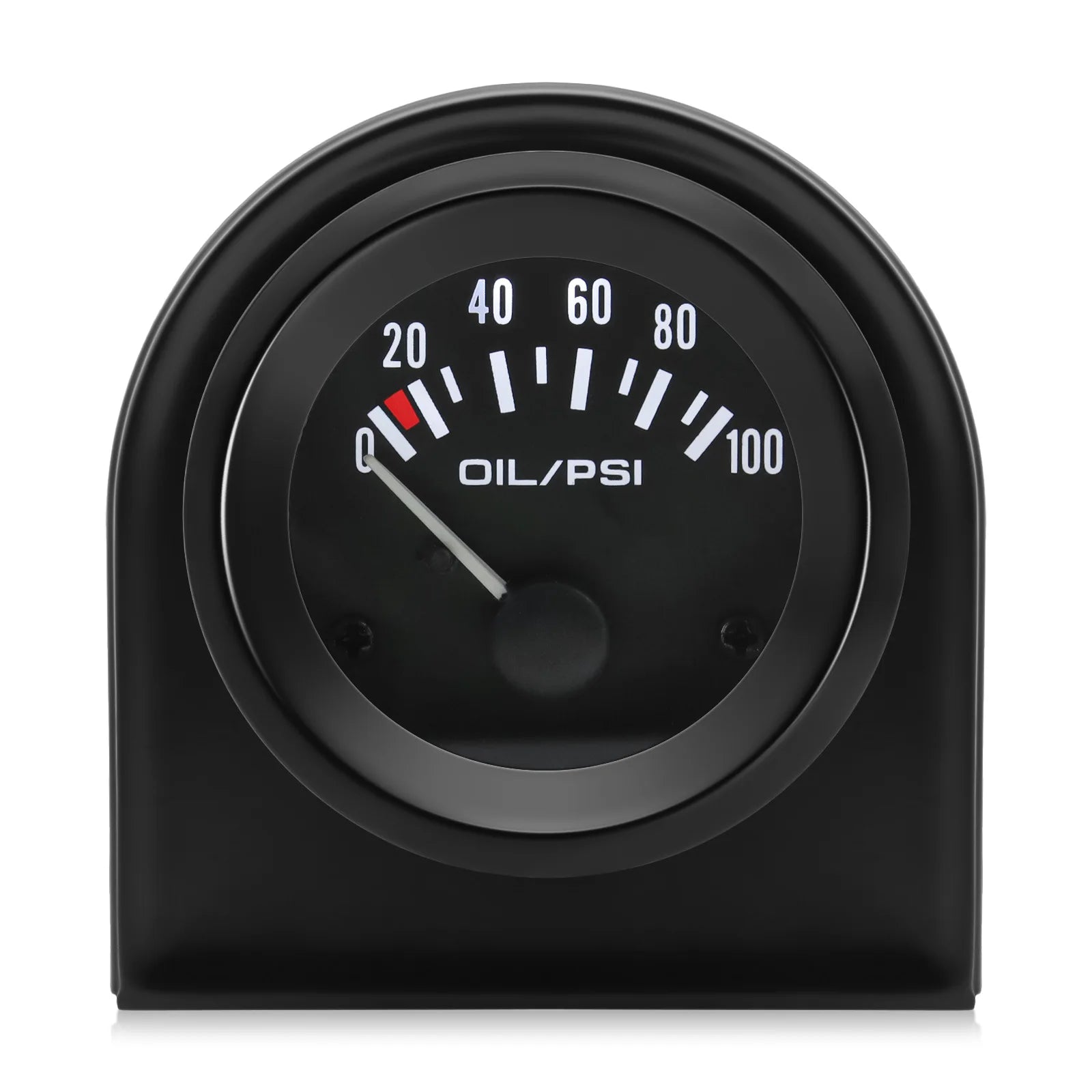 52mm 12V Car Gauge Set | Water Temp Oil Temp Oil Press Fuel Voltage Meter close-up view