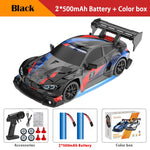 RC Drift Car 4WD Remote Control High Speed Racing Vehicle with LED Lights 2.4GHz Radio 4 detail view