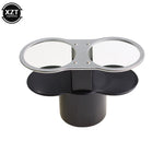 Universal Car Cup Holder Double Hole Drinks Holders | Automotive Mount Holder Stand alternate view