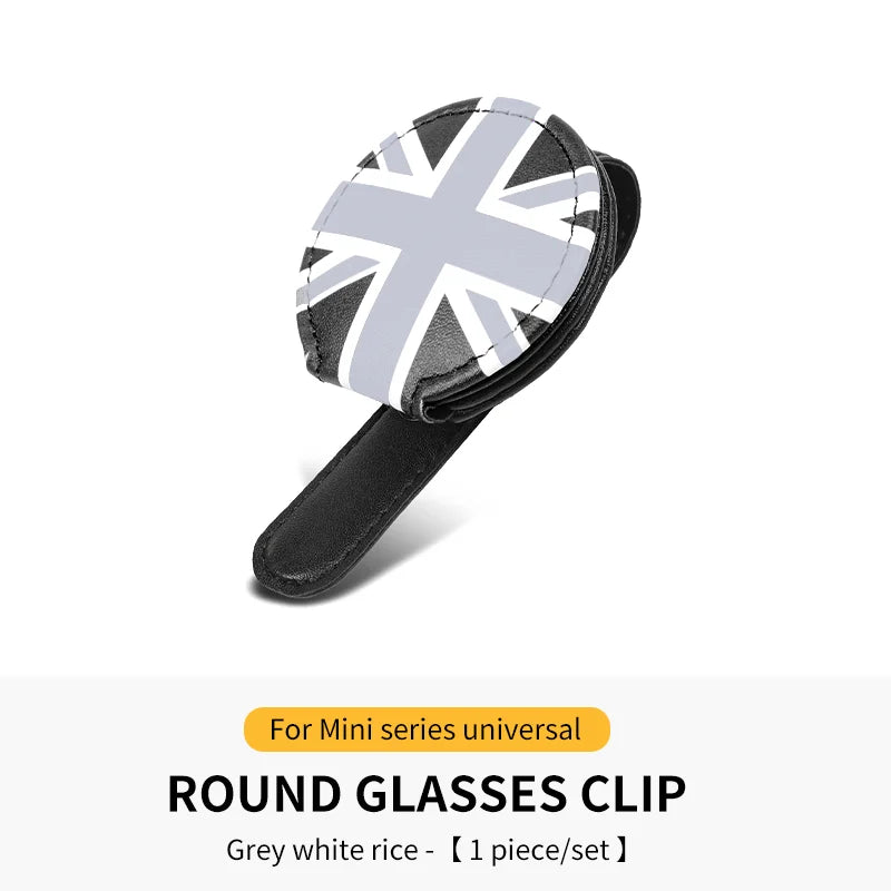 Car Glasses Case Sunglasses Holder For Mini Cooper F54 F55 F56 F60 R55 R56 R60 U25 F65 J01 Universal Storage Portable Clip